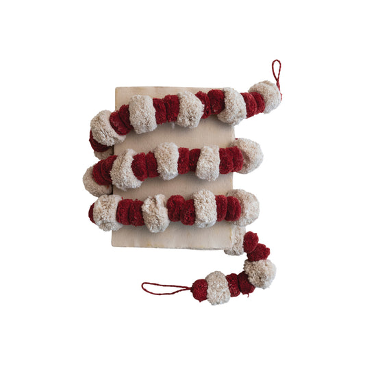 Jolly Cotton Pom Pom Garland