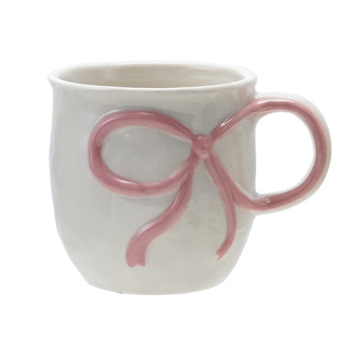 Bow Embelished Mugs