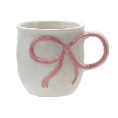 Bow Embelished Mugs