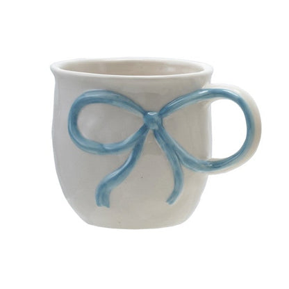 Bow Embelished Mugs