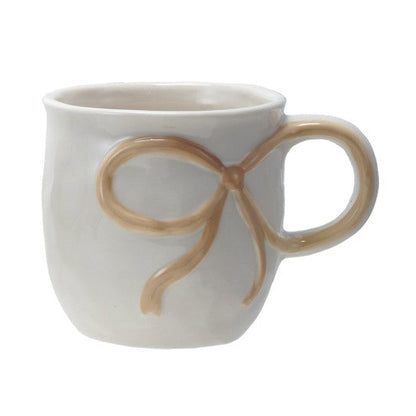 Bow Embelished Mugs