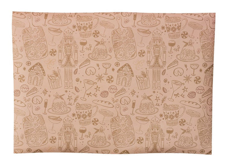 Christmas Kitchen Wrapping Paper