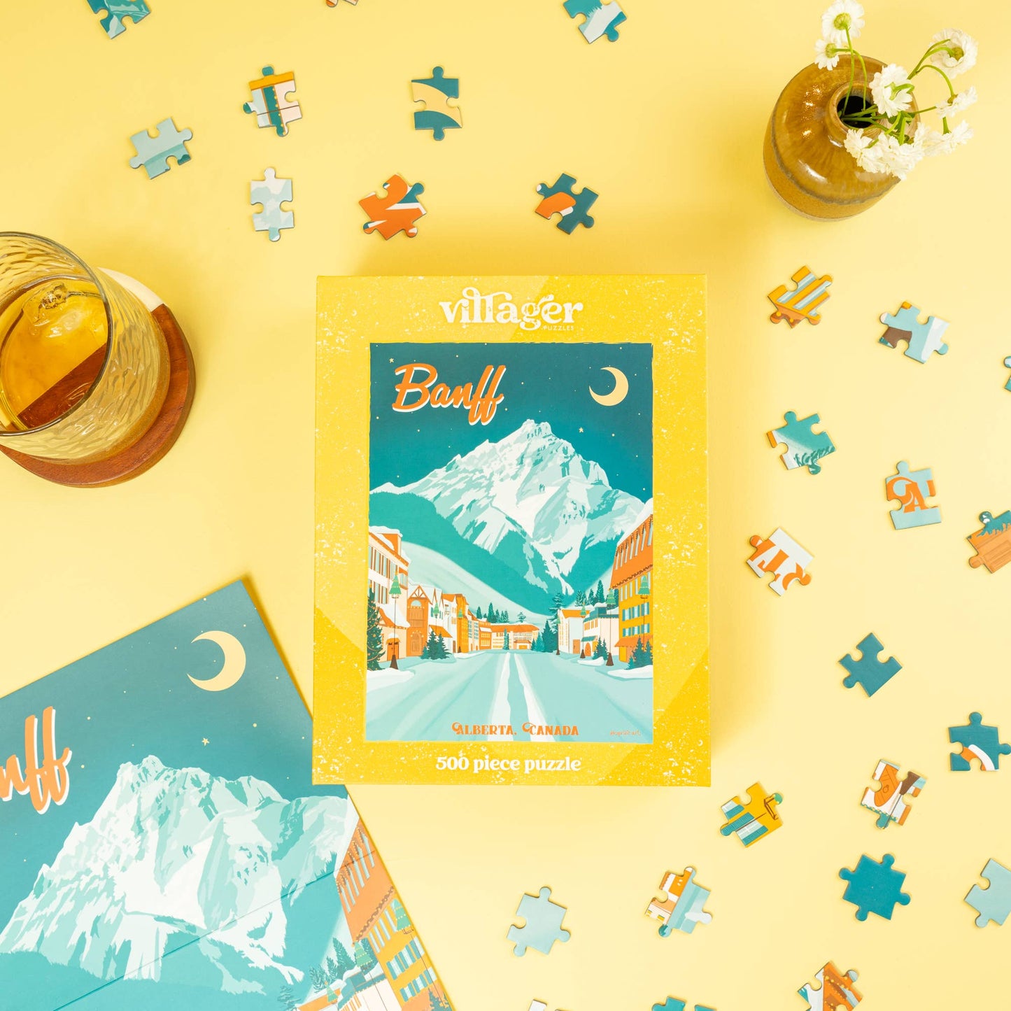 Banff Moonlight - 500-Piece Puzzle