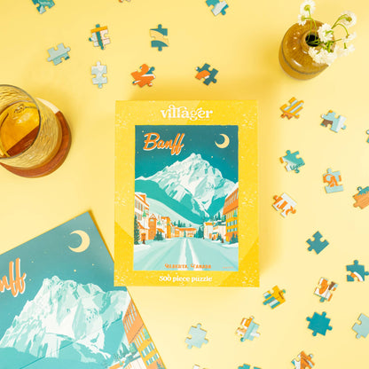 Banff Moonlight - 500-Piece Puzzle