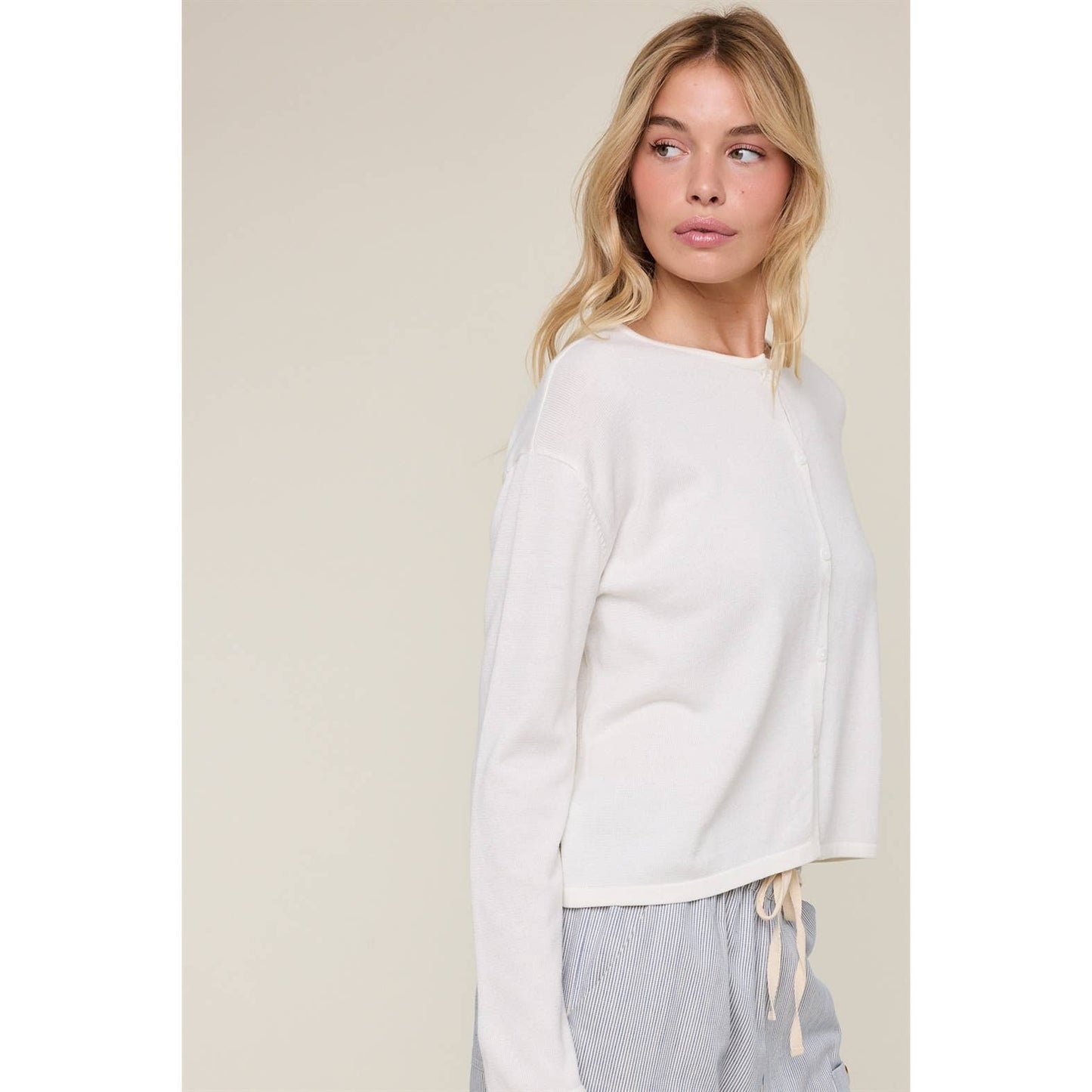 Faith Button-up Sweater Cardigan