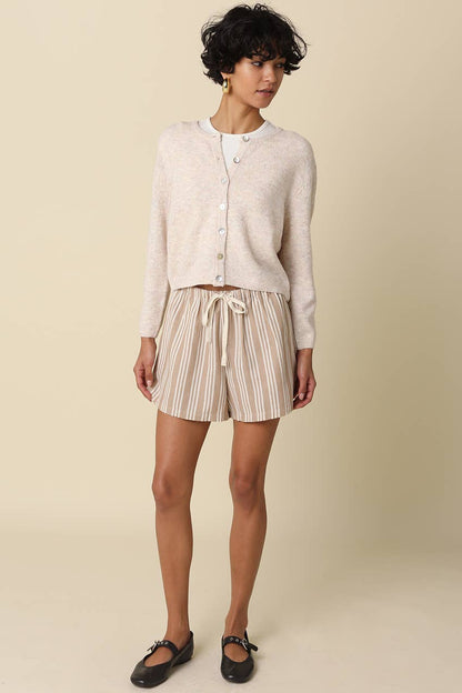 Rowan Stripe Drawstring Shorts