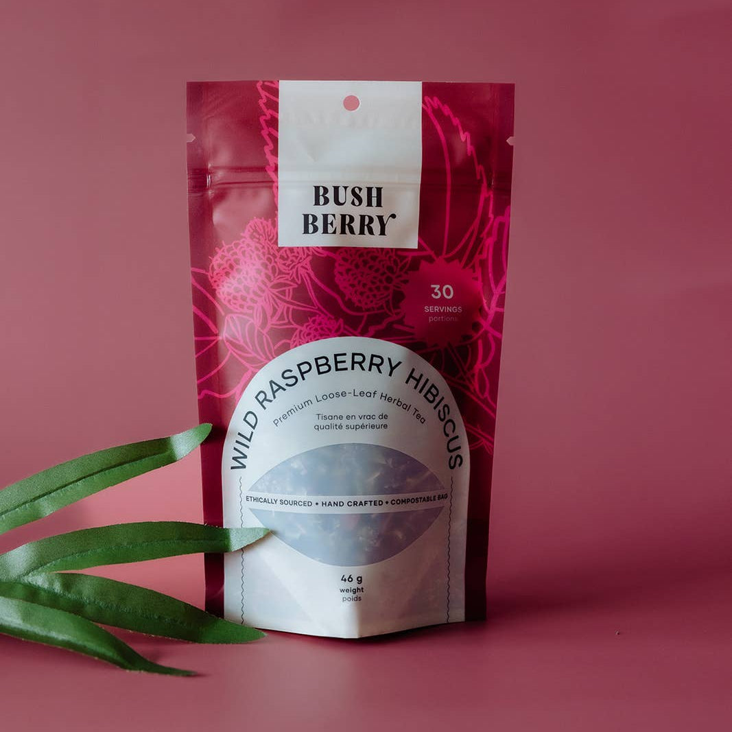 Organic Wild Raspberry Hibiscus Tea