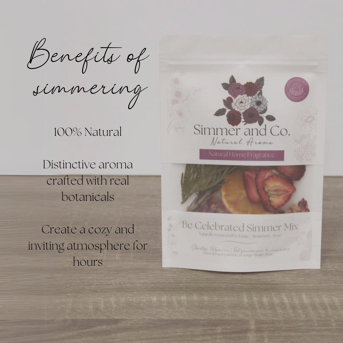 Be Celebrated Holiday Simmer Pot Mix, Stovetop Potpourri