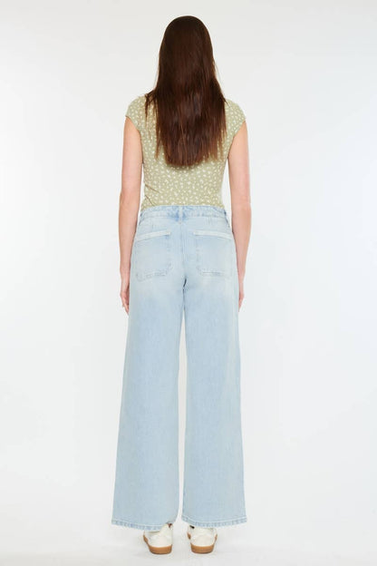 Melinda High Rise Wide Leg Jeans