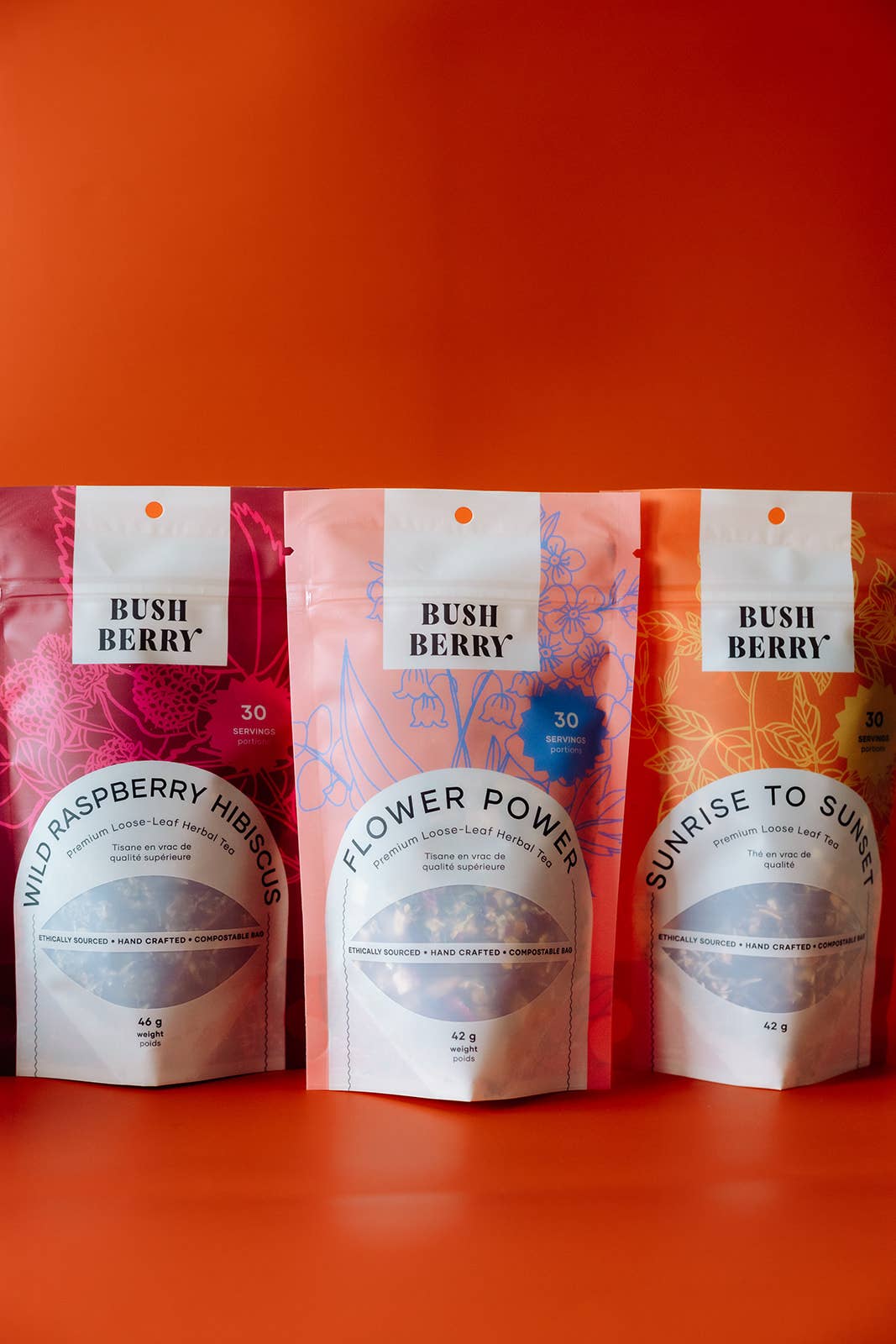 Organic Wild Raspberry Hibiscus Tea