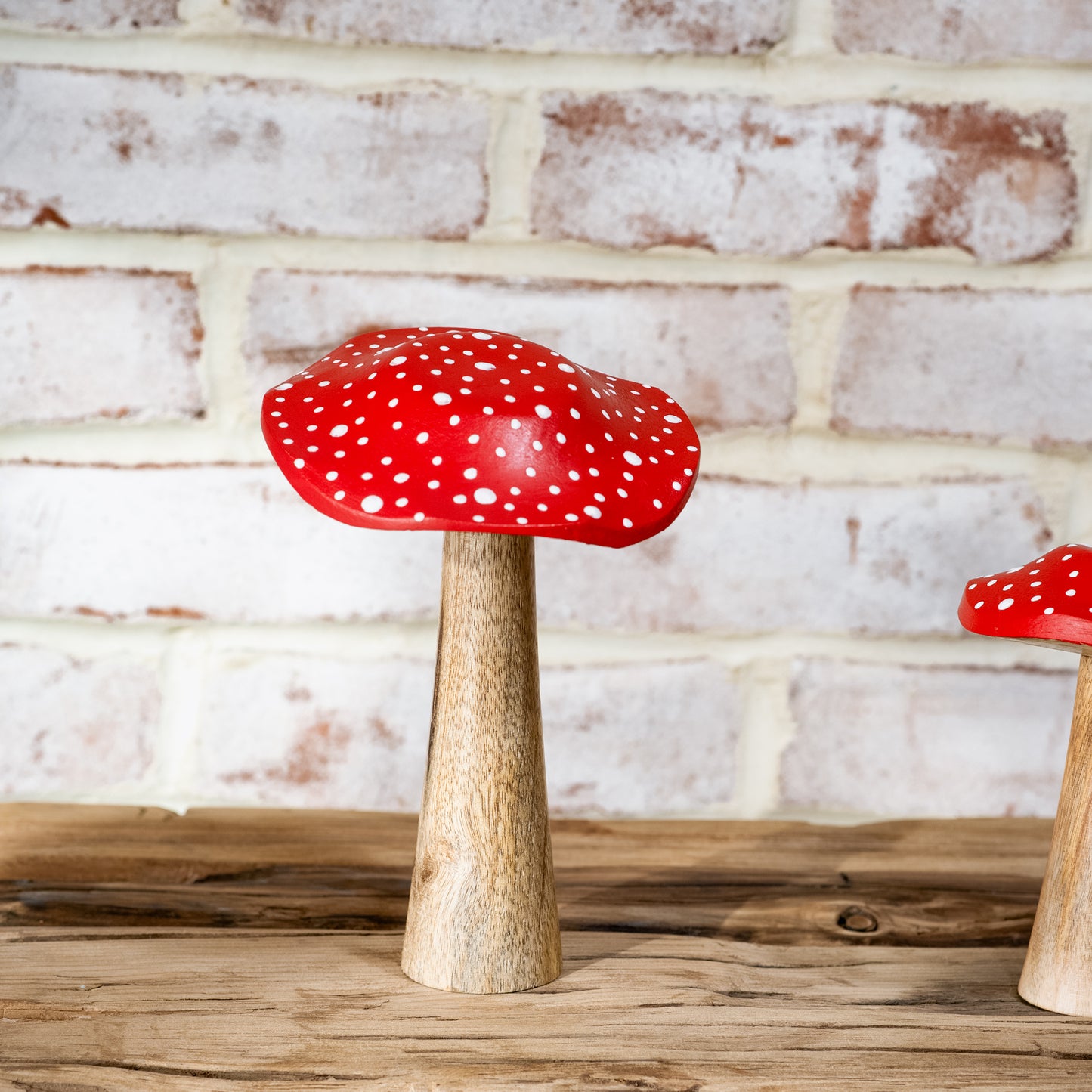 Enchanted Wooden Mushrooms
