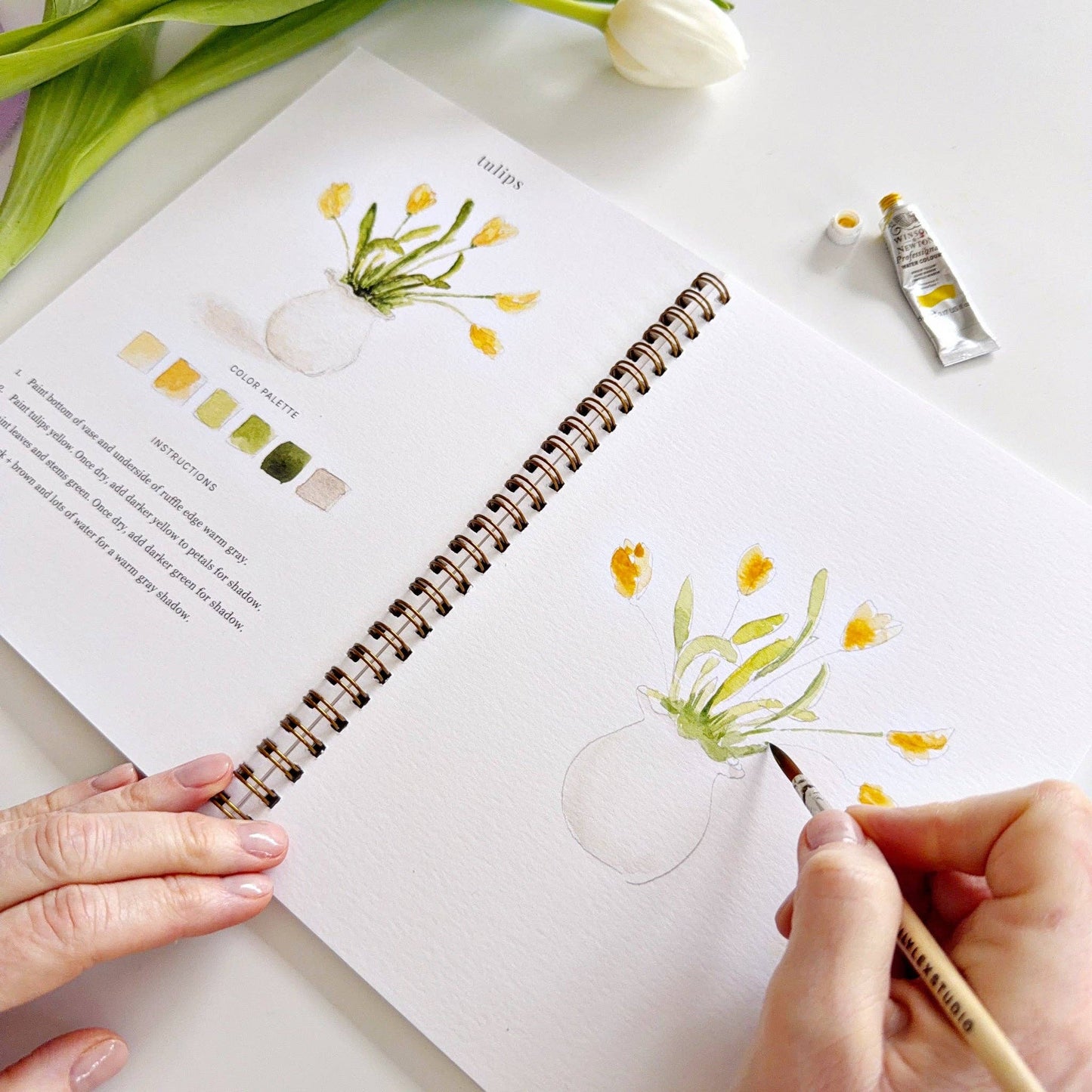 Spring - Watercolour Workbook