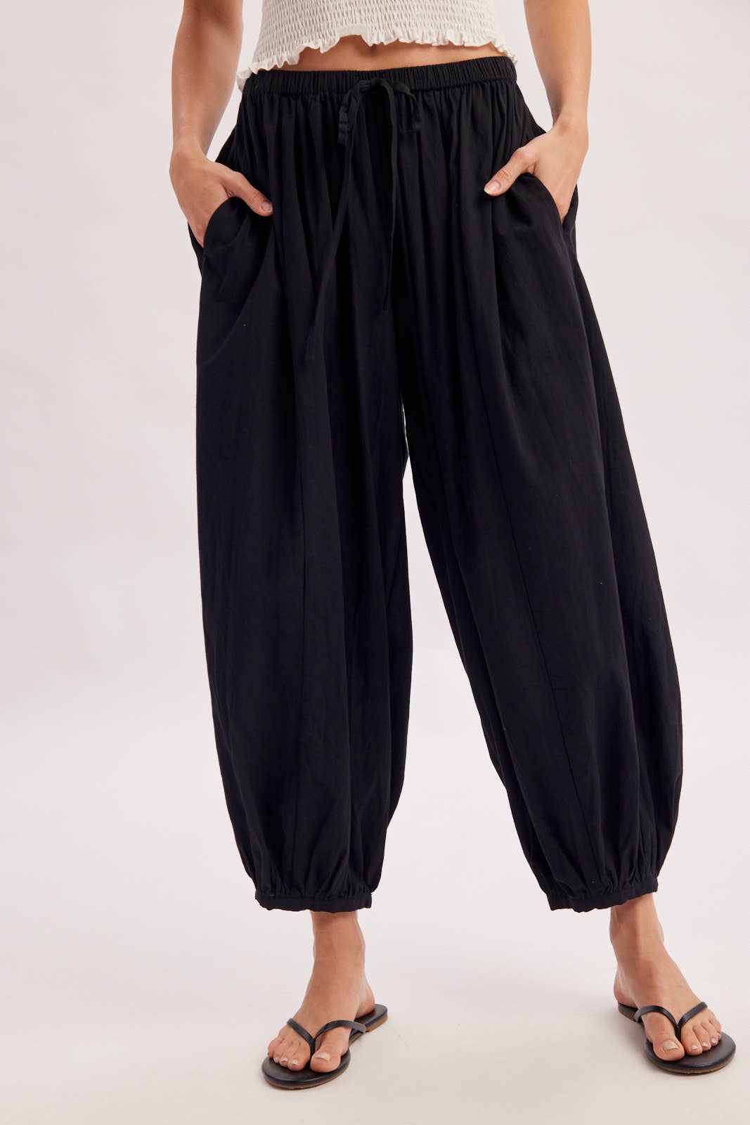 Martha Boho Drawstring Balloon Pants