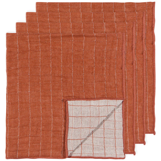 Cinnamon Stick Double Weave Napkins - Set of 4