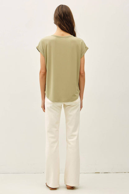 Bailey Dolman Cap Sleeve T-Shirt