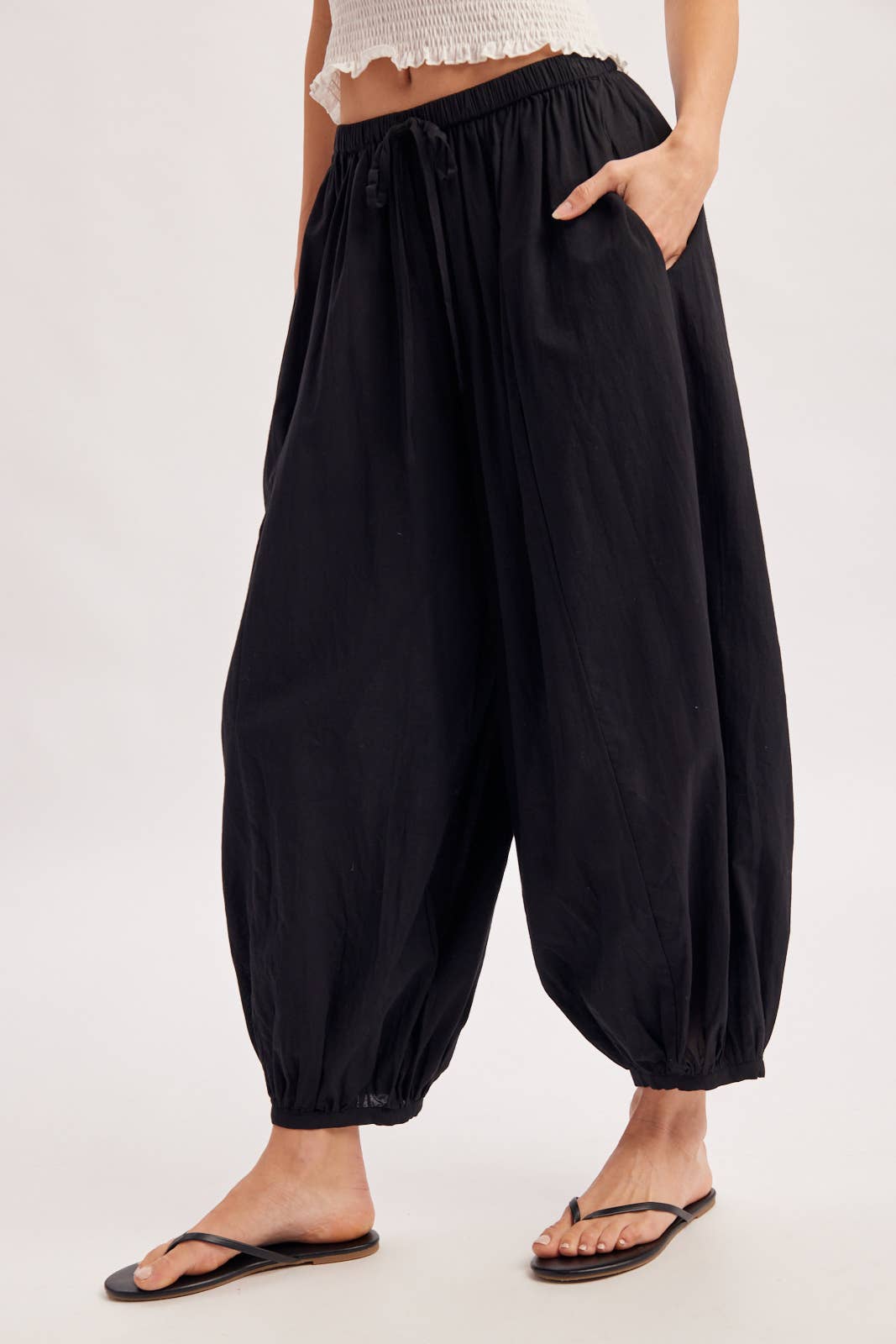 Martha Boho Drawstring Balloon Pants