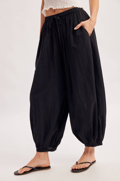 Martha Boho Drawstring Balloon Pants