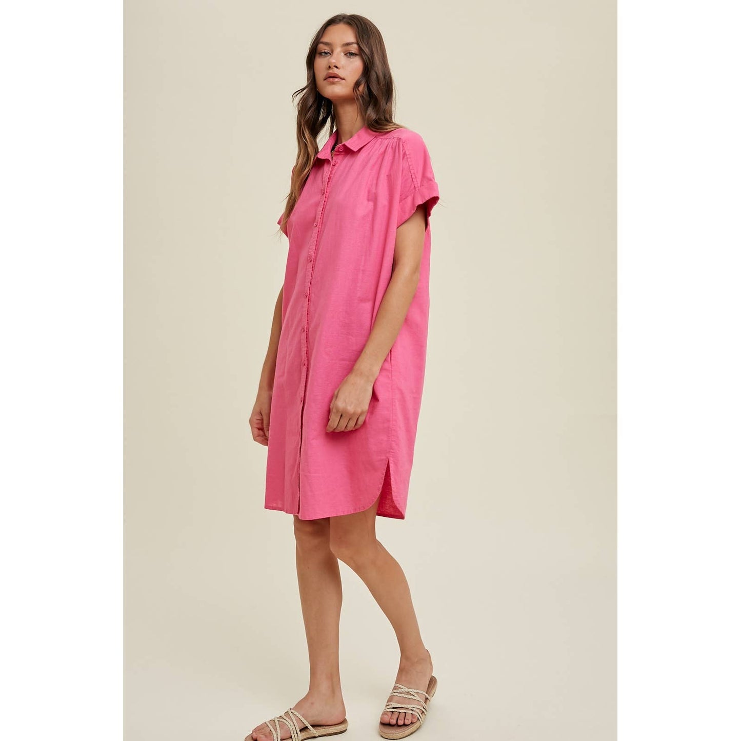 Layla Shirt Mini Dress