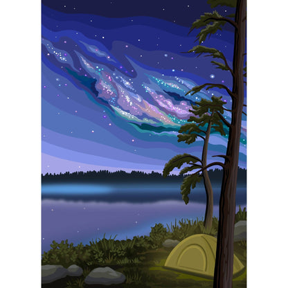 Northern Camping - 1000-Piece Puzzle