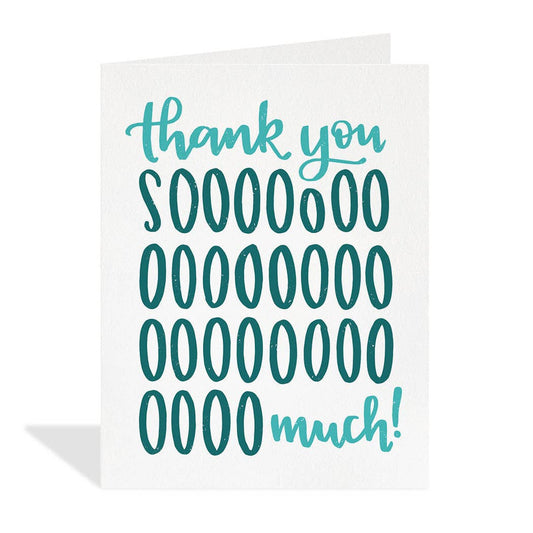 Thank You Sooo Much - Thank You Card