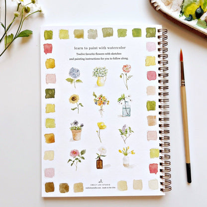 Flowers - Watercolour Workbook