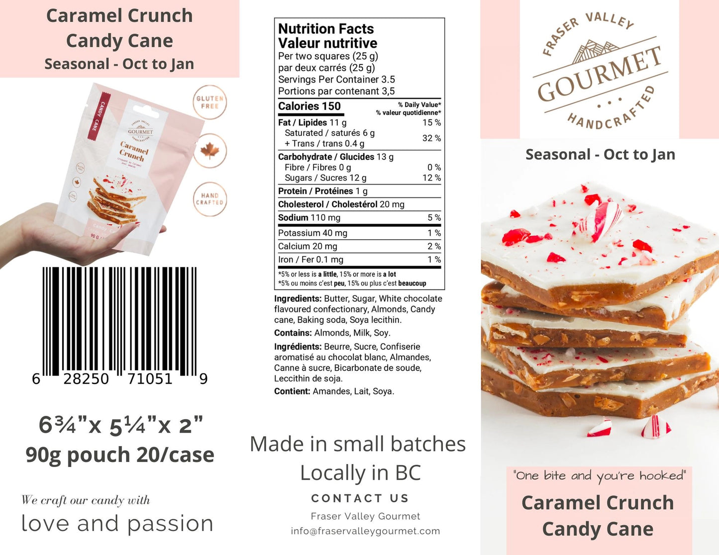 Candy Cane Caramel Crunch
