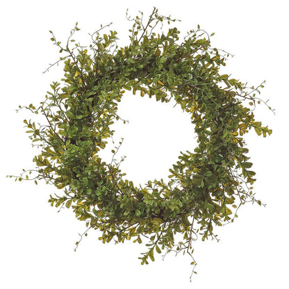 Wispy Boxwood Wreath - 20"