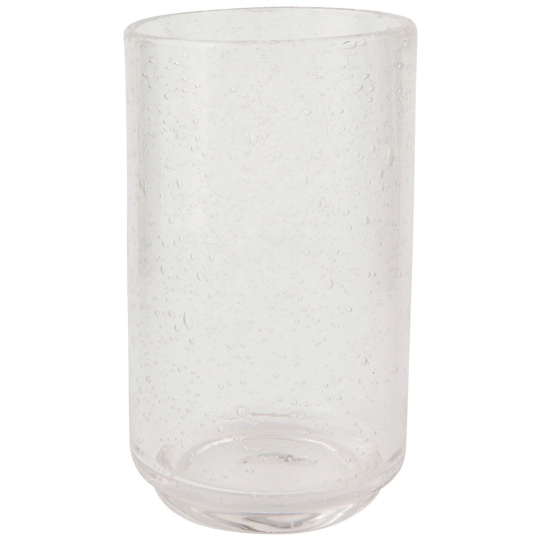 Clear Bubbled Tumbler