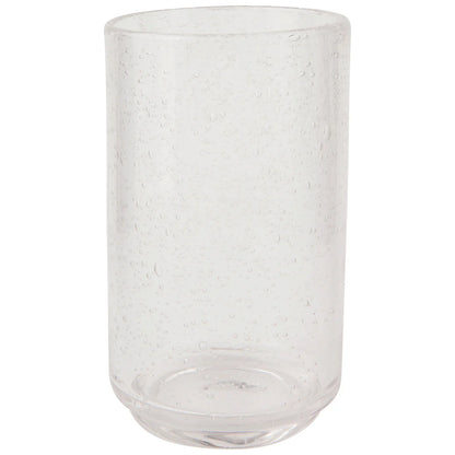 Clear Bubbled Tumbler