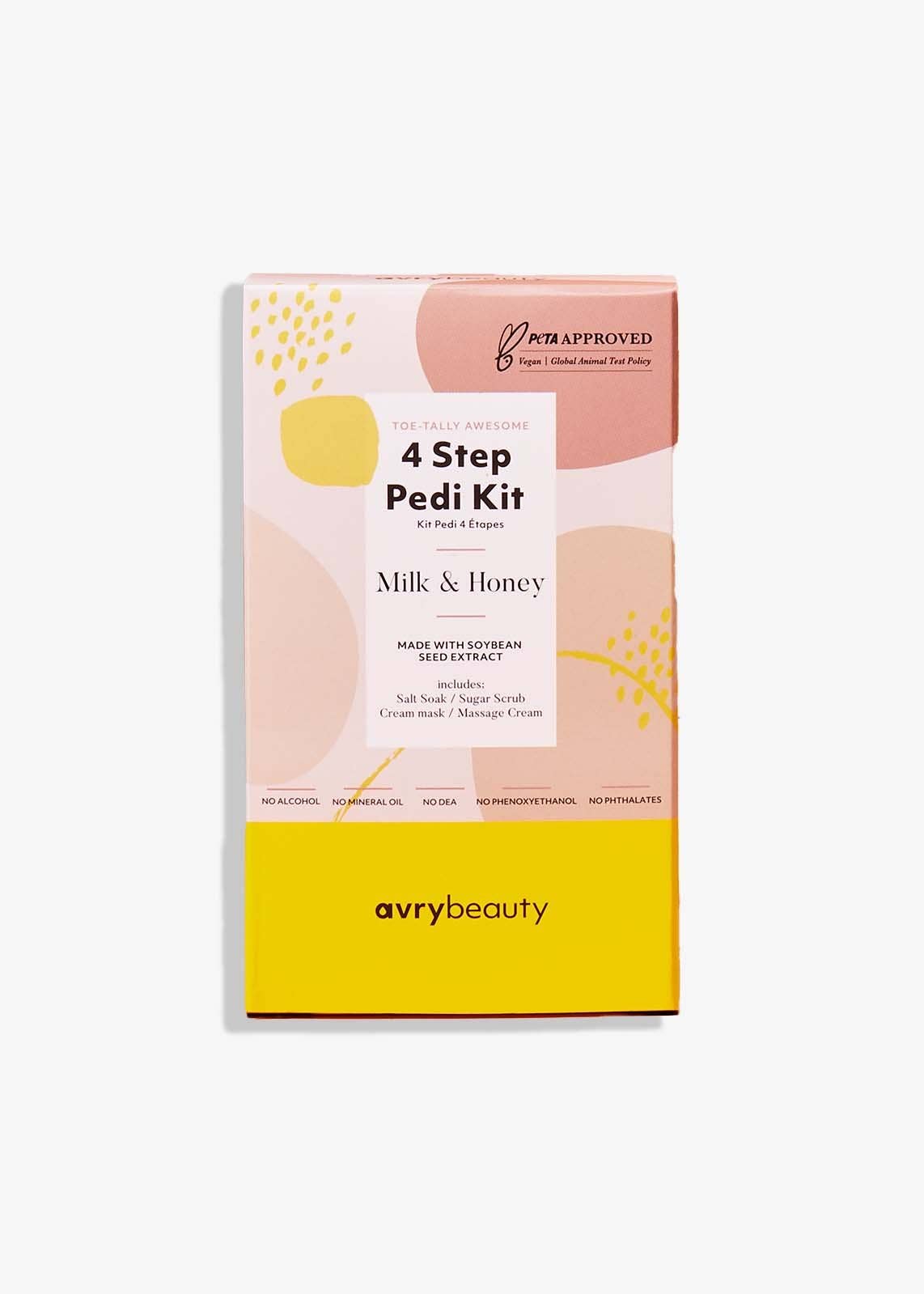 Milk & Honey 4 Step Pedi Kit