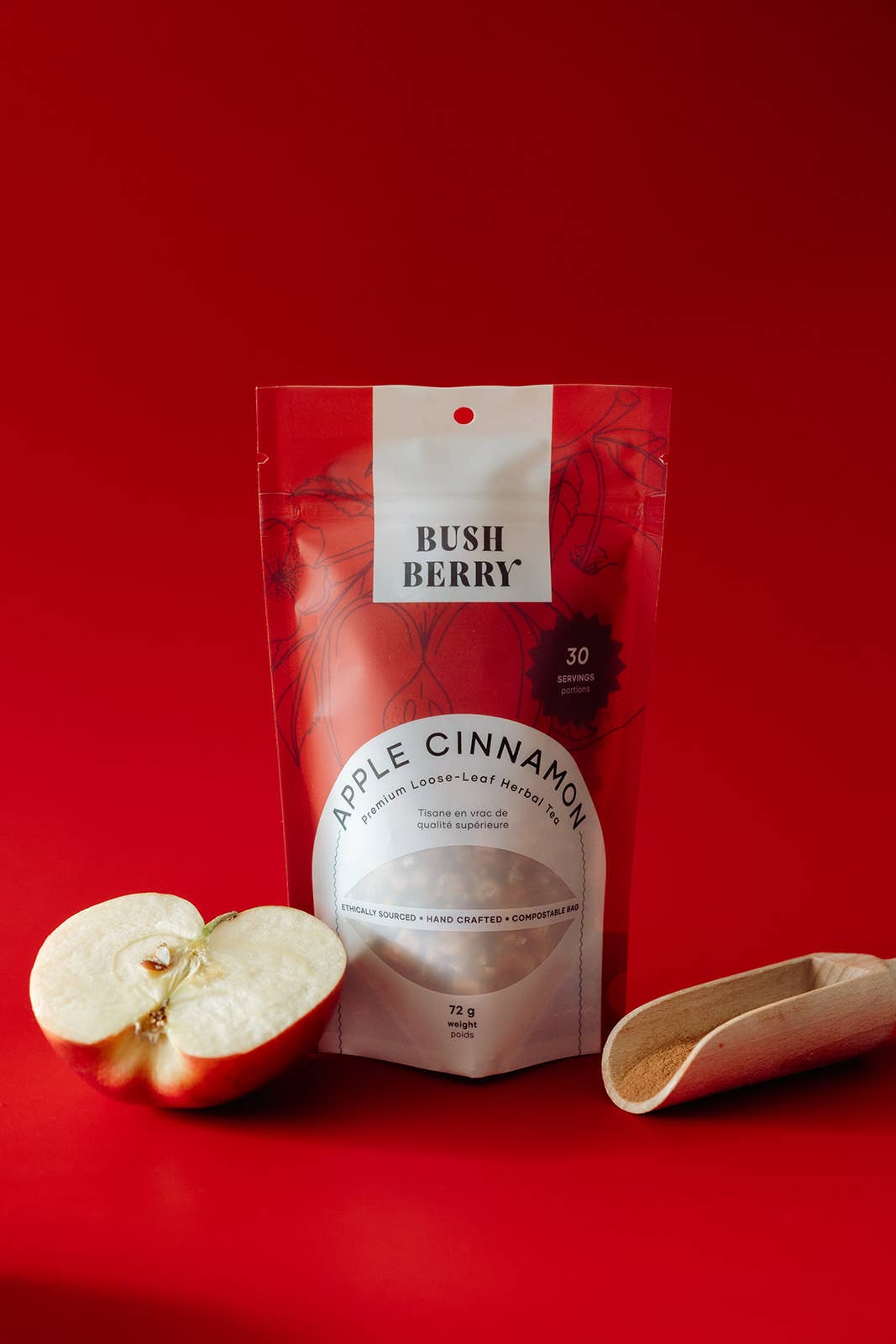 Organic Apple Cinnamon Loose Leaf Tea