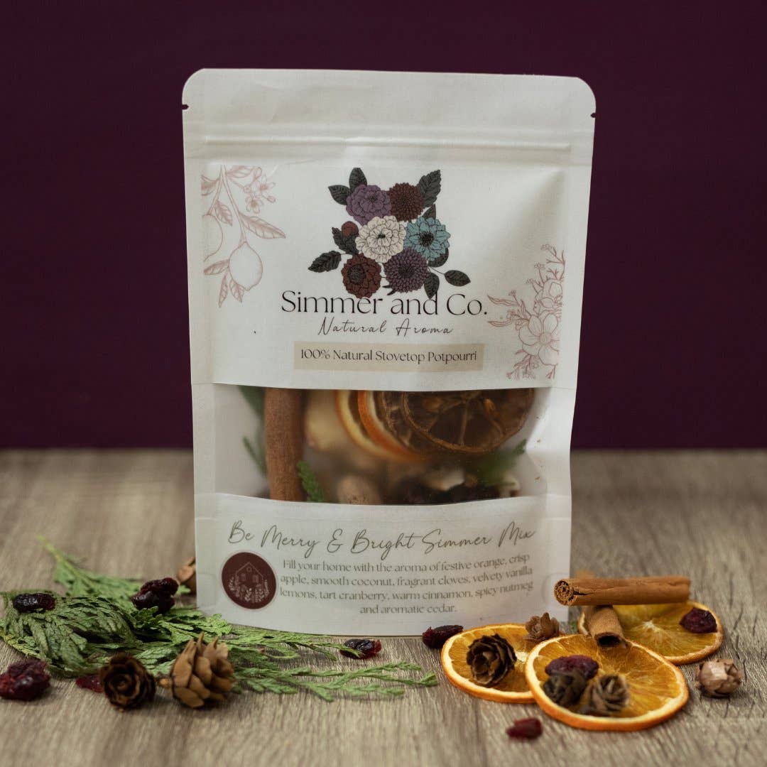 Be Merry & Bright Simmer Pot Mix, Limited Edition Holiday Aroma