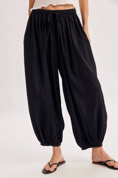 Martha Boho Drawstring Balloon Pants