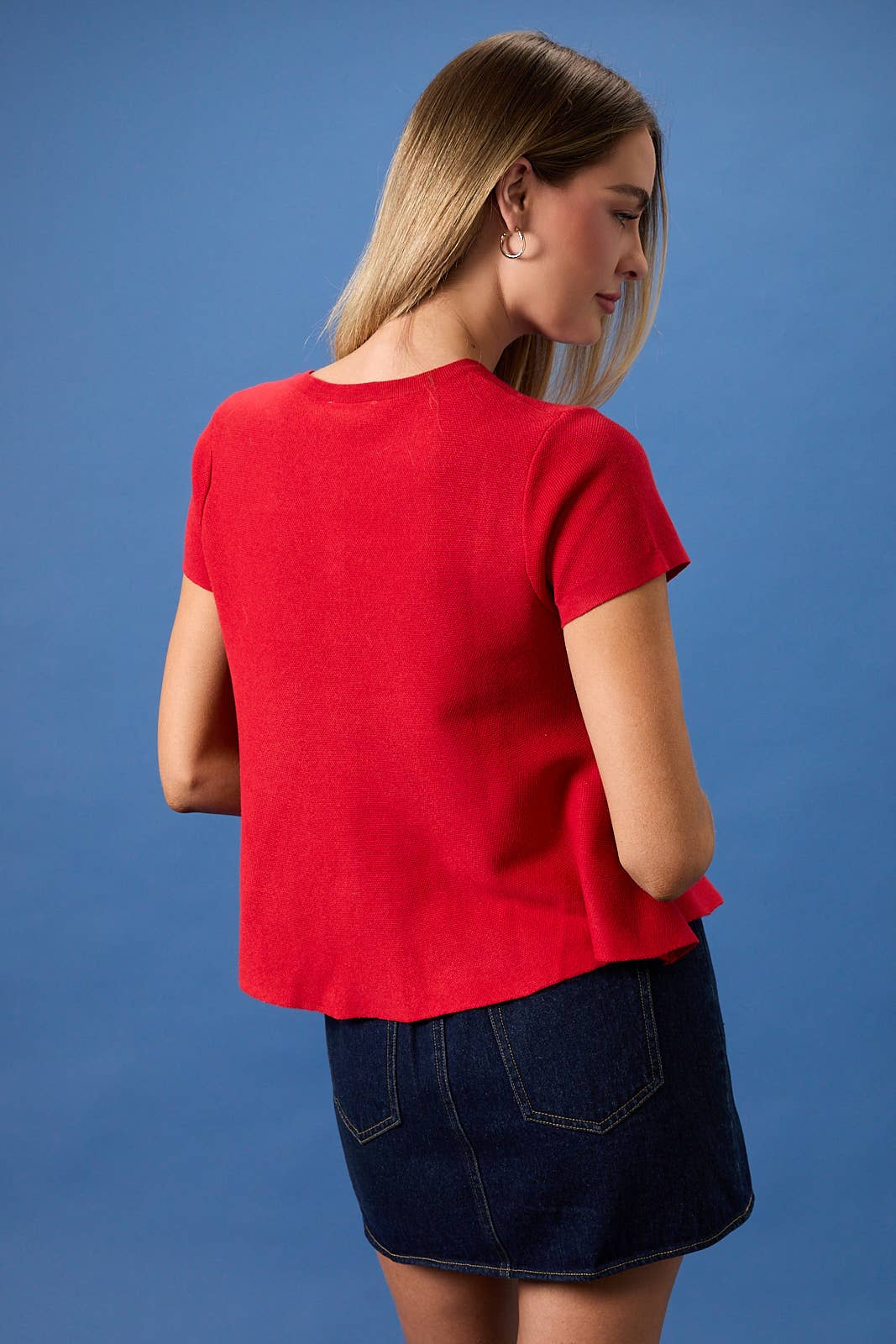 Cherry Flair Cardigan Top