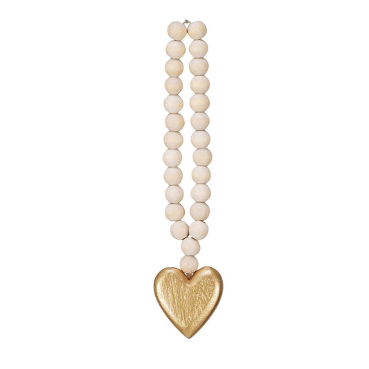 Goldie Heart Beads