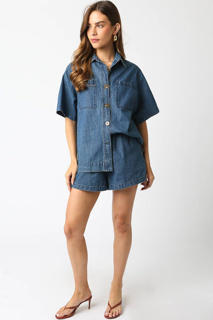 Avery Denim Shorts