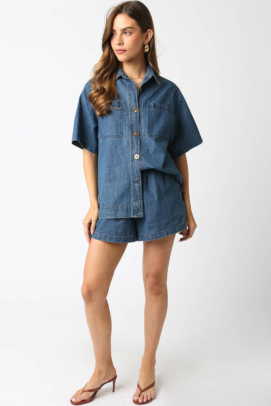 Avery Denim Shorts