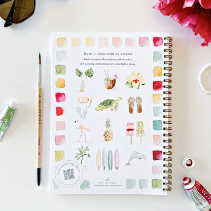 Tropical - Watercolour Workbook