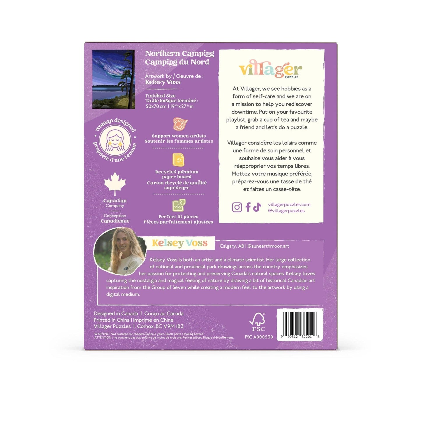 Northern Camping - 1000-Piece Puzzle