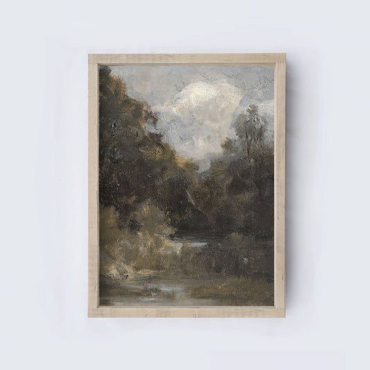 Abstract Landscape Framed Print