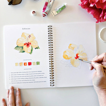 Tropical - Watercolour Workbook