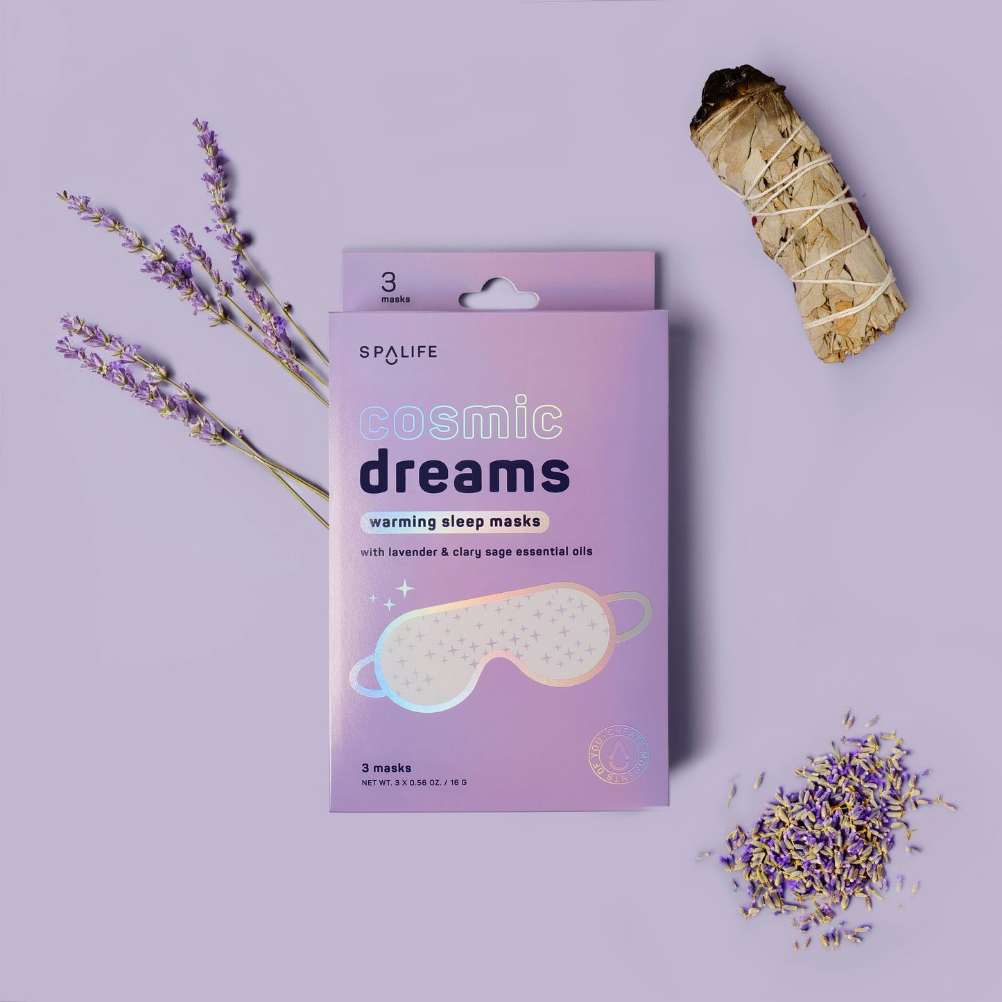 Cosmic Dreams Warming Sleep Masks - 3 Mask Set