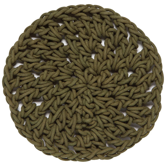 Olive Branch Knotted Trivet