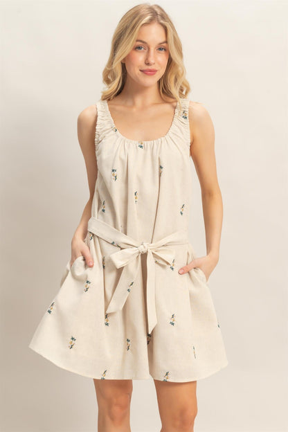 Nora Sleeveless Mini Dress