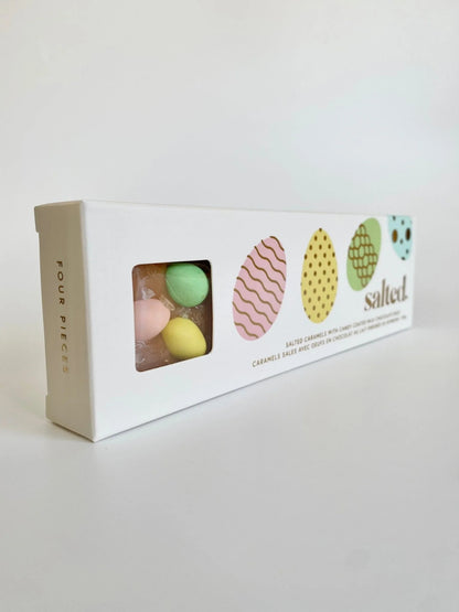 Easter Egg Salted Caramel - 4 Piece Box