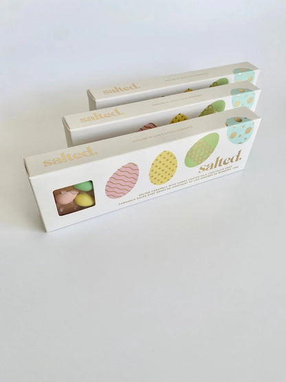 Easter Egg Salted Caramel - 4 Piece Box