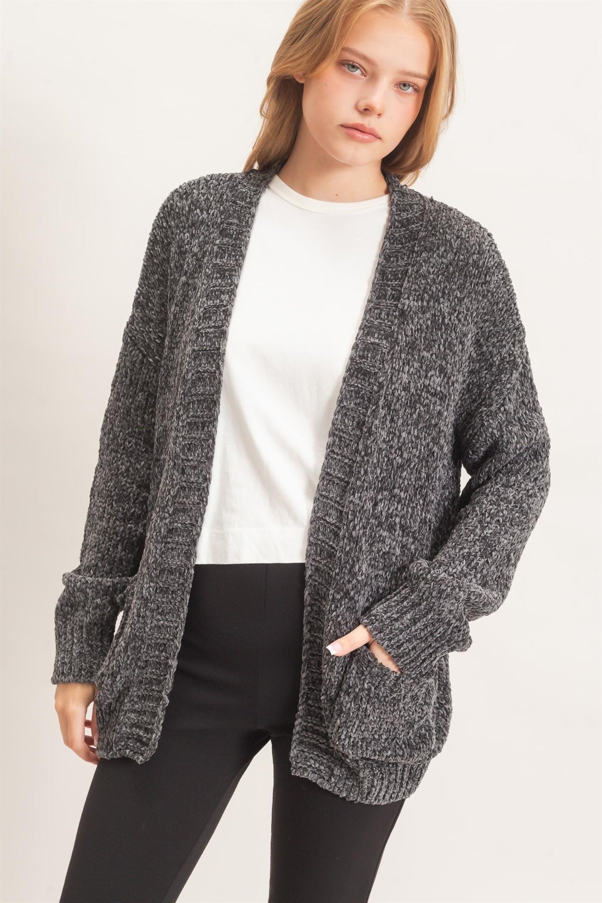 Melinda Chenille Cardigan