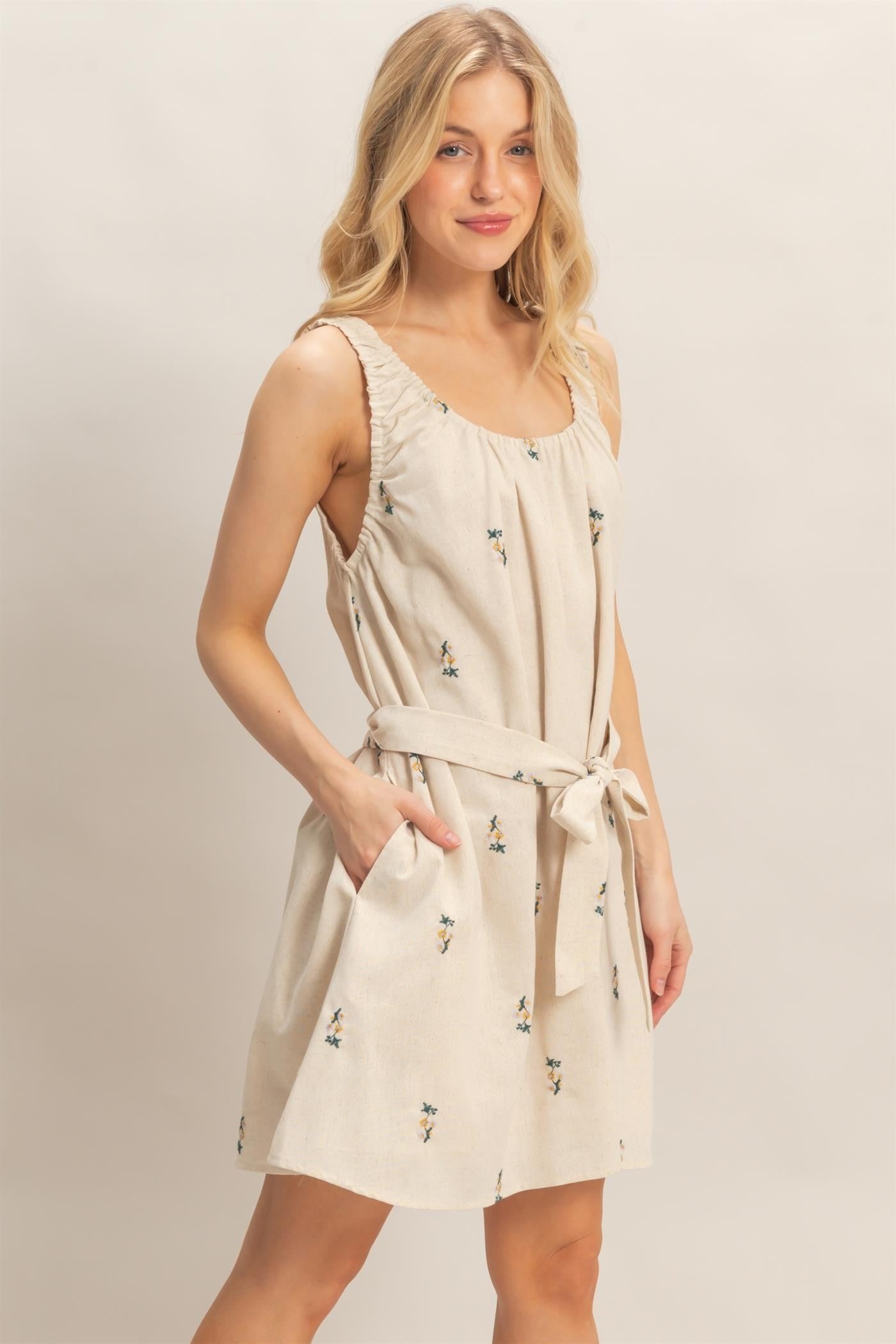 Nora Sleeveless Mini Dress