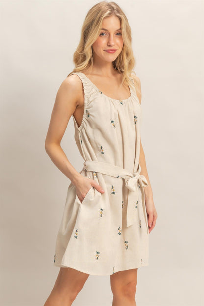 Nora Sleeveless Mini Dress