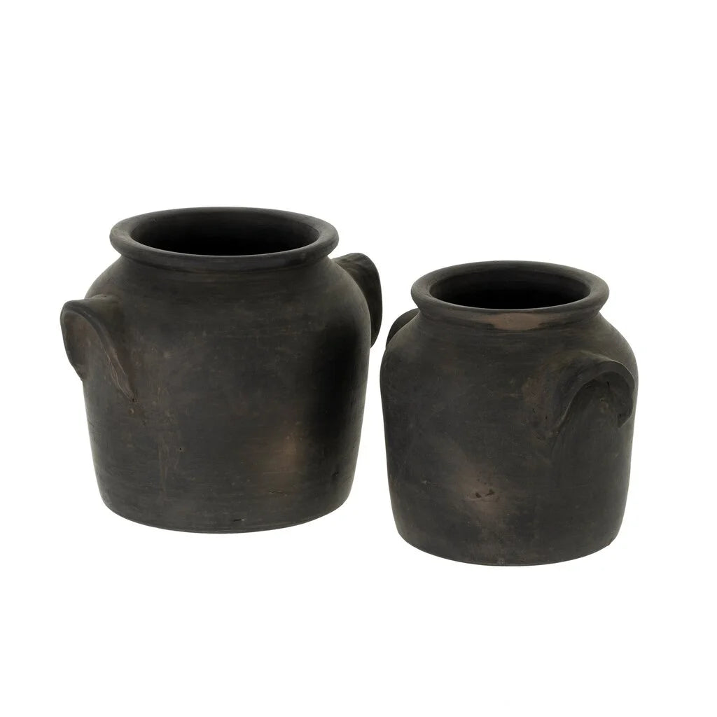 Milos Burnt Terracotta Mini Urn